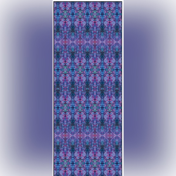 JUMBIE ART ✨ PADMA GODDESS SCARF ✨ Colorful Wearable art by Jumbie Art! - Picture 4 of 4